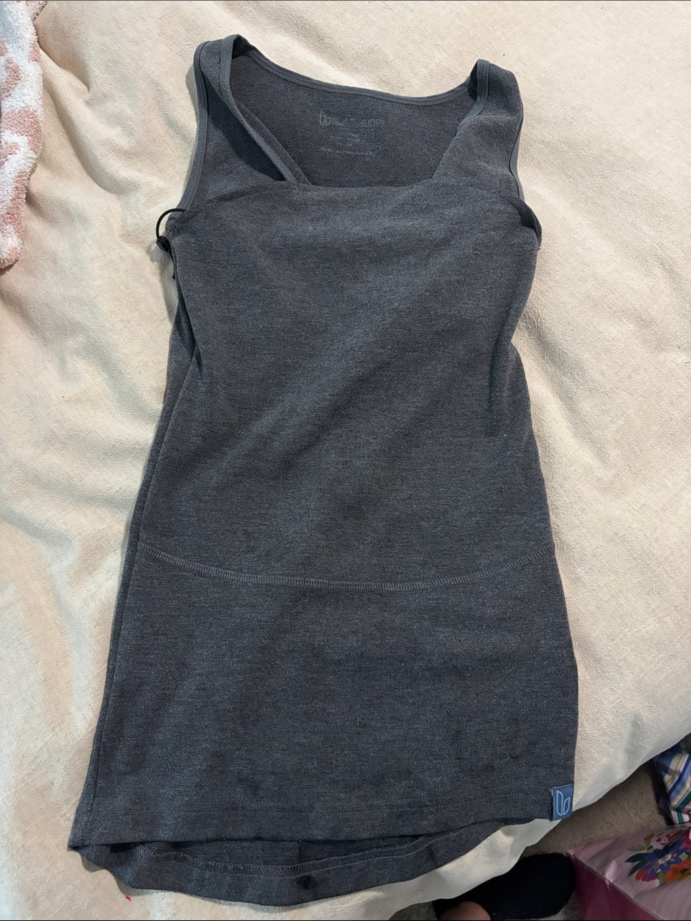 Lalabu Soothe Babywearing Shirt Gray Like New! S